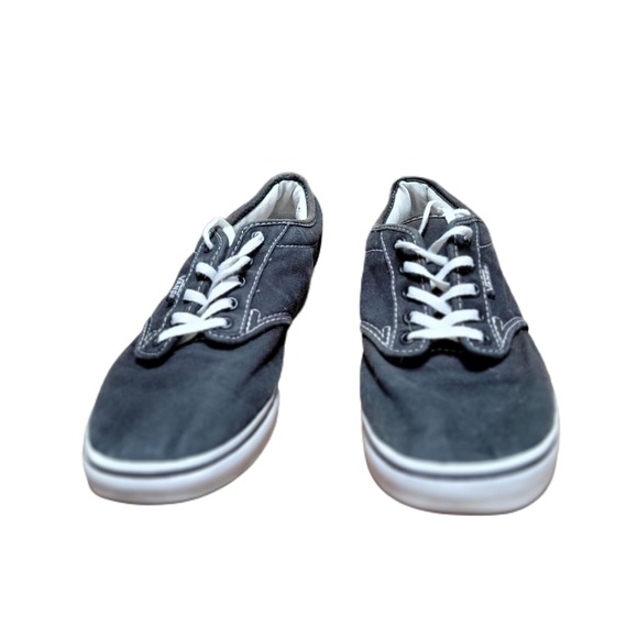 Vans Shoes - Vans Atwood Low Black Canvas Sneakers Womens Low Top Skate Shoes Black White